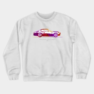 Aston Martin DB4 Gt Zagato 1960 - Colorful Watercolor Crewneck Sweatshirt